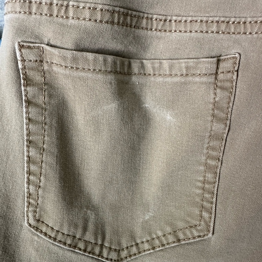 Faded Glory Women’s 10 Petite Ultimate Bootcut Tan Jeans - Picture 12 of 16